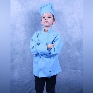 Chef Jacket with Hat and Apron